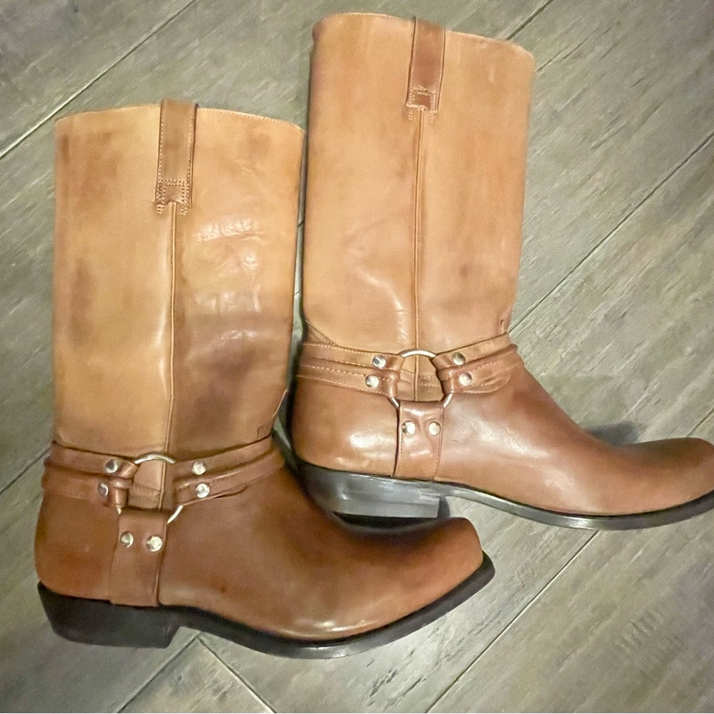 Men's Brown Leather Boots